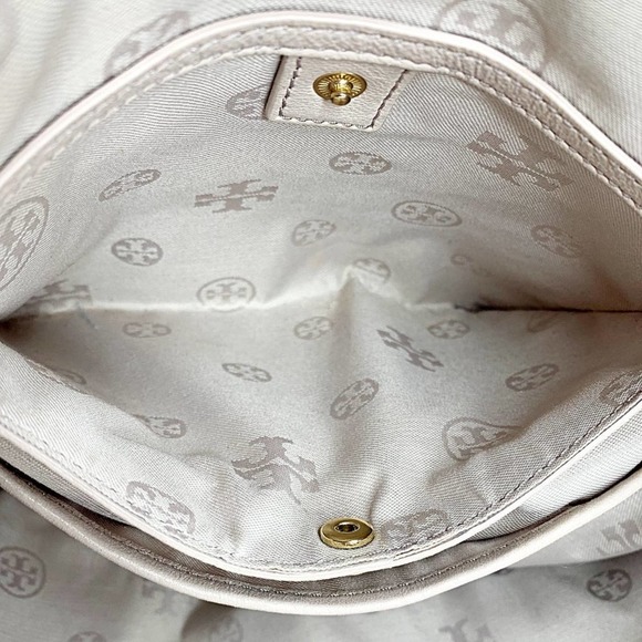 Tory Burch Fleming Quilted Leather Tote in Bedrock - Picture 8 of 15